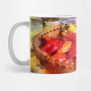 Food - Hot Peppers in Farmers Market Mug